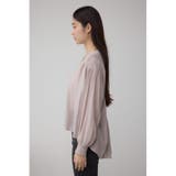 リブ付きシャツカーディガン | AZUL BY MOUSSY | 詳細画像16 