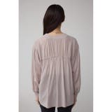 リブ付きシャツカーディガン | AZUL BY MOUSSY | 詳細画像17 