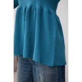 ペプラムニットトップス | AZUL BY MOUSSY | 詳細画像32