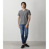 MELANGE TACK BORDER V/N TOPS | AZUL BY MOUSSY | 詳細画像30