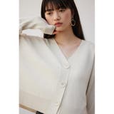 パフスリーブショートカーディガン | AZUL BY MOUSSY | 詳細画像1 