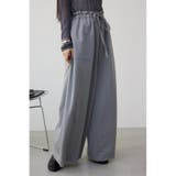 ソフトタッチギャザーワイドパンツ | AZUL BY MOUSSY | 詳細画像24 