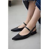 BLK | ポインテッドスリングバックサンダル | AZUL BY MOUSSY