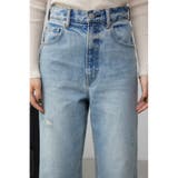 AZUL DENIMハイウエストワイドダメージデニム | AZUL BY MOUSSY | 詳細画像8 