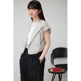 ドロストリングギャザーシャツベスト | AZUL BY MOUSSY | 詳細画像25 