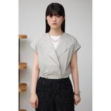 ドロストリングギャザーシャツベスト | AZUL BY MOUSSY | 詳細画像27 