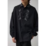 BLK | グラデーション刺繍長袖シャツ | AZUL BY MOUSSY