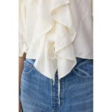 ラッフルフリル5分袖ブラウス | AZUL BY MOUSSY | 詳細画像12 