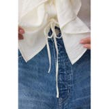 ラッフルフリル5分袖ブラウス | AZUL BY MOUSSY | 詳細画像13 