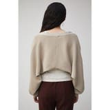 SHORT KNIT BOLERO | AZUL BY MOUSSY | 詳細画像24