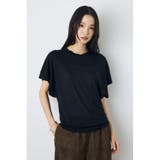 ドレープフレンチスリーブTシャツ | AZUL BY MOUSSY | 詳細画像9