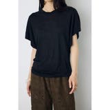 ドレープフレンチスリーブTシャツ | AZUL BY MOUSSY | 詳細画像10