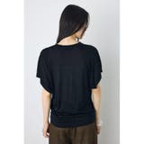 ドレープフレンチスリーブTシャツ | AZUL BY MOUSSY | 詳細画像12