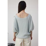 2WAYショルダーレースアップニットトップス | AZUL BY MOUSSY | 詳細画像32