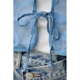 メッシュパターンカーディガン | AZUL BY MOUSSY | 詳細画像30