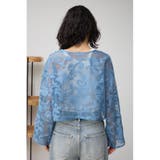 メッシュパターンカーディガン | AZUL BY MOUSSY | 詳細画像26