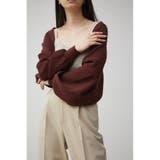 BRN | SHORT KNIT BOLERO | AZUL BY MOUSSY