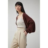SHORT KNIT BOLERO | AZUL BY MOUSSY | 詳細画像10