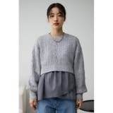 スパンコールニットトップス | AZUL BY MOUSSY | 詳細画像26 