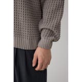 ワッフル編みマットモールニット | AZUL BY MOUSSY | 詳細画像32 