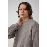 ワッフル編みマットモールニット | AZUL BY MOUSSY | 詳細画像24 