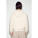 裏毛ジップアップパーカー | AZUL BY MOUSSY | 詳細画像7 