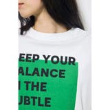 フロントメッセージロゴロンT | AZUL BY MOUSSY | 詳細画像7 