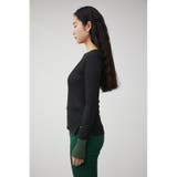 SHEER GLITTER BLOCKNIG KNIT | AZUL BY MOUSSY | 詳細画像6