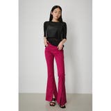 CENTER SLIT COLOR FLARE PT | AZUL BY MOUSSY | 詳細画像24