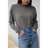 GRY | ヌーディーハイネックニットトップス | AZUL BY MOUSSY