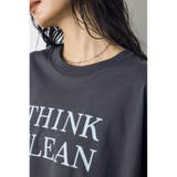 ドロップショルダーロゴ5分袖Tシャツ | AZUL BY MOUSSY | 詳細画像18 