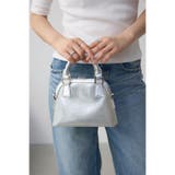 SLV | ダブルジッパークリアミニバッグ | AZUL BY MOUSSY