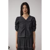 フロントギャザースリーブブラウス | AZUL BY MOUSSY | 詳細画像5 