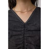 フロントギャザースリーブブラウス | AZUL BY MOUSSY | 詳細画像8 