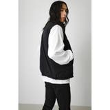 STAND UP COLLAR PADDING VEST | AZUL BY MOUSSY | 詳細画像2