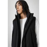 STAND UP COLLAR PADDING VEST | AZUL BY MOUSSY | 詳細画像3