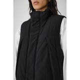 STAND UP COLLAR PADDING VEST | AZUL BY MOUSSY | 詳細画像9