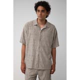 総柄パイルジャガードシャツ | AZUL BY MOUSSY | 詳細画像21 