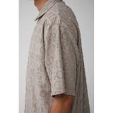 総柄パイルジャガードシャツ | AZUL BY MOUSSY | 詳細画像28 