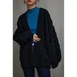 シェニールケーブルニットカーディガン | AZUL BY MOUSSY | 詳細画像12