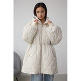 キルティング中綿ミドルコート | AZUL BY MOUSSY | 詳細画像3 