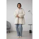 キルティング中綿ミドルコート | AZUL BY MOUSSY | 詳細画像4 