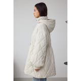 キルティング中綿ミドルコート | AZUL BY MOUSSY | 詳細画像6 