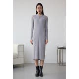 ショルダースリットリブニットワンピース | AZUL BY MOUSSY | 詳細画像27