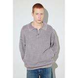 ヴィンテージウォッシュニットポロ | AZUL BY MOUSSY | 詳細画像24