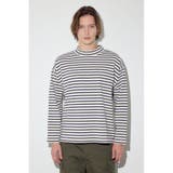ボーダー長袖トップス | AZUL BY MOUSSY | 詳細画像5 