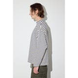 ボーダー長袖トップス | AZUL BY MOUSSY | 詳細画像6 
