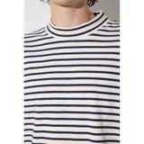 ボーダー長袖トップス | AZUL BY MOUSSY | 詳細画像8 