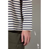 ボーダー長袖トップス | AZUL BY MOUSSY | 詳細画像10 