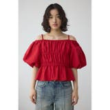 パフショルダー2WAYブラウス | AZUL BY MOUSSY | 詳細画像38
